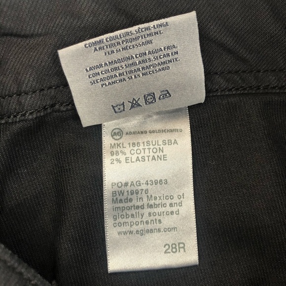 AG Etta Workwear High Waist Wide Leg Crop Pants - Picture 8 of 13